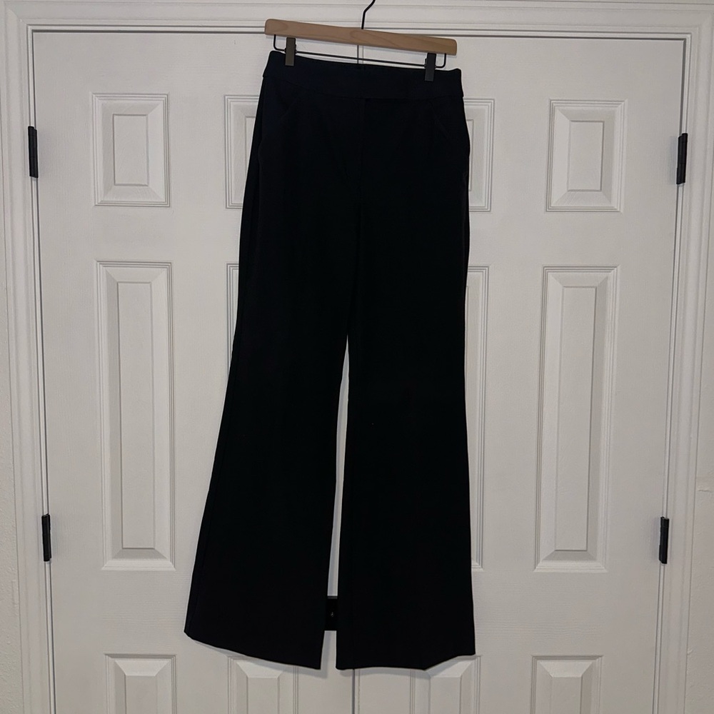 Express wide leg flair trousers